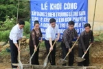 Tiếp tục khởi công hai điểm trường lẻ tại bản Suối Pa và Suối Kếnh