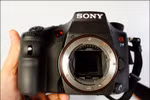 Trên tay máy ảnh DSLR semi-pro Sony Alpha A77