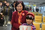 Sếp Vietjet tặng quà, chúc mừng năm mới hành khách