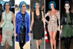 Sao chiều 7/3: Katy Perry váy ren kiểu 'hững hờ lấp ló'