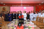 Trường Đại học Y Dược và Bệnh viện 19-8 ký hợp tác phát triển đào tạo nhân lực