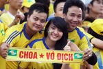 Hot girl xứ Nghệ hết lòng cổ vũ Công Vinh