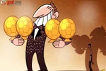 Năm 2050, 'cụ ông' Ronaldo ngã quỵ ngày Messi nhận Quả Bóng Vàng