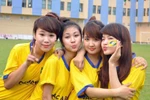 Top 10 Miss Nghệ 'đại náo' sân tập Sông Lam Nghệ An