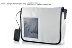 Đi đường sạc điện thoại với túi đeo Solar Charger Messenger Bag