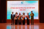 6 tập thể và 10 cá nhân được trao Giải thưởng Phụ nữ Việt Nam năm 2019