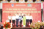 Trường ĐH Giáo dục tổ chức khai giảng và công bố bổ nhiệm Phó Hiệu trưởng