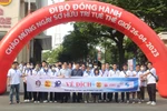 Hơn 500 người dự sự kiện Đi bộ tuần hành hưởng ứng Ngày Sở hữu trí tuệ thế giới