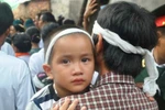 "Anh yên tâm an nghỉ, em hứa sẽ dạy dỗ con nên người"