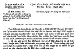 Thanh Hóa đã tìm ra nguyên nhân Trưởng phòng TN&MT huyện “quá chén”
