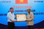 Trao “Huân chương dũng cảm” của Chủ tịch nước cho anh Trần Hữu Hiệp