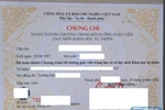 Bồi dưỡng và thi chứng chỉ tích hợp kiểu này, tôi thấy khó hiệu quả