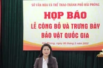 Hải Phòng tổ chức Lễ công bố và trưng bày 12 bảo vật quốc gia vào ngày 8/5