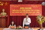 Hải Phòng: Xây dựng Trung học phổ thông Lê Chân đạt chuẩn quốc gia 