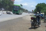 Xe khách tông xe máy, một người tử vong