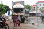 Va chạm với xe tải trên QL 1A, một người nguy kịch