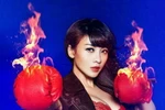 Liễu Nham 'bùng cháy' gợi cảm cổ vũ Olympic London 2012