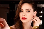 Tuyệt đẹp: Hồ Ngọc Hà váy dát vàng lộng lẫy