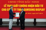 Dự án tỷ đô của Samsung Display tại Bắc Ninh sản xuất những gì?