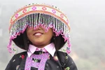 Nụ cười trẻ em người Mông đón Tết 
