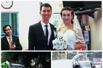 Siêu xe Rolls-Royce, Bentley dài cả phố rước dâu hotgirl Huyền Baby 