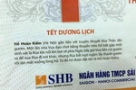 Ngân hàng SHB ngừng xuất bản lịch "dính" sự cố sự tích Hồ Gươm