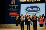 Vinamilk tiếp tục được vinh danh "Thương hiệu quốc gia"