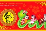 Những tấm thiệp độc đáo nhất chúc mừng năm mới 2013