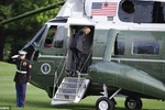 Tổng thống Obama đón tiếp các nhà lãnh đạo G8 tại khu trại VIP