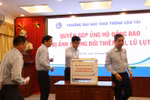 Trường Đại học Giao thông vận tải quyên góp ủng hộ đồng bào bị thiên tai, lũ lụt
