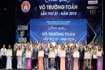 50 thầy cô giáo, cán bộ quản lý xuất sắc nhận giải thưởng Võ Trường Toản