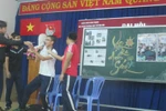 Sôi động, hào hứng và thích thú với giờ học môn Văn tập làm phóng viên