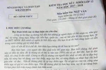 Cảnh cáo giáo viên làm lộ đề kiểm tra học kỳ 1 ở Khánh Hòa