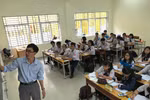 Bài thi trắc nghiệm môn Toán, học sinh cần làm theo 4 vòng