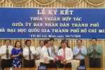 Thành phố Hồ Chí Minh ký thỏa thuận hợp tác với Đại học Quốc gia