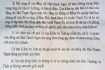 Chủ tịch huyện Thạnh Trị bị kỷ luật vì thiếu trung thực