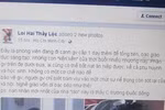 Có ai tin đây là cách hành xử của một người thầy ở TP.Hồ Chí Minh?