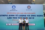 Sinh viên Trường Đại học Bà Rịa – Vũng Tàu đoạt giải thưởng cuộc thi quốc gia