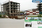Website của TĐ Nam Cường khẳng định sạt lở đường do Sông Đà Thăng Long