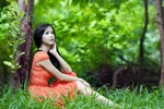 Bản sao Á hậu Ngọc Oanh đẹp ngỡ ngàng trong nắng thu