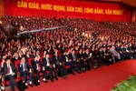 Đã bầu Đoàn chủ tịch, thông qua quy chế bầu cử tại Đại hội 12 của Đảng
