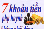 7 khoản tiền phụ huynh Hà Nội không phải đóng trong năm học mới