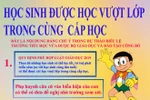 Học sinh được học vượt lớp trong cùng cấp học