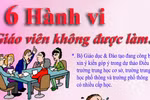 6 hành vi giáo viên không được làm