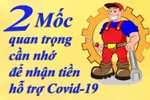 2 mốc quan trọng cần nhớ để nhận tiền hỗ trợ Covid-19