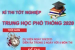 Infographic: Chi tiết về Thi tốt nghiệp Trung học phổ thông 2020 