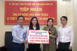 Trường Trung học cơ sở Thái Thịnh ủng hộ đồng bào miền Trung