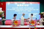 Hàng triệu cử tri Hà Nội vui tươi, phấn khởi trong ngày hội non sông