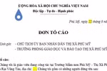 11 giáo viên đứng đơn tố cáo hiệu trưởng Trường Mầm non Phú Mỹ sai phạm