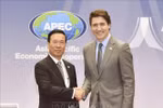 Chủ tịch nước Võ Văn Thưởng gặp Thủ tướng Canada Justin Trudeau